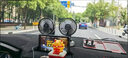 快闪狼车载风扇大货车24v伏12v面包车双头车用强力汽车usb大风力电风扇 大号双头涡轮扇- USB款 3挡调节 实拍图
