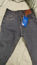 真维斯（JEANSWEST）牛仔裤女秋季复古穿搭时尚微喇裤高腰小个子马蹄裤蓝灰色L 实拍图