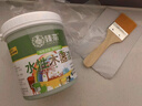 臻蒂 水性木器漆透明室内家具门窗翻新修补彩色面漆防水净味改色木漆 白色 1kg 实拍图