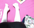 白丝日系萝莉白色丝袜可爱jk连裤袜学生洛丽塔过膝长筒袜女 一双天鹅绒连裤袜 均码建议80-130斤 实拍图