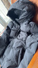 坦博尔羽绒服女短款秋冬连帽宽松保暖女士外套厚TBF510356J 黑色 165  实拍图