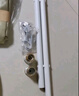 金蝉免打孔安装伸缩杆窗帘杆可打孔安装罗马杆 白色 A适用范围 1.1-2.0米 实拍图