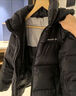 鸭鸭（YAYA）【三防面料】短款反季羽绒服男士可拆卸帽情侣加厚面包服外套MD 黑色【男款】 2XL /185 实拍图