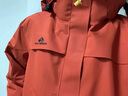 拓路者林更新同款朱雀冲锋衣三合一男抓绒户外硬壳登山服防风防水外套 朱雀红 腋下拉链/抓绒两件套 S 实拍图