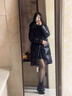 高梵黑金鹅绒服先锋3.0亮面6格羽绒服男女同款冬季厚外套 黑色 S  实拍图