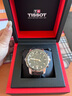 天梭（TISSOT）【官方授权店】 瑞士手表 新款速敢系列黑武士计时码运动防水男表 黑金皮带T125.617.36.051.00 实拍图