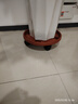 墨斗鱼花盆托盘万向轮底座带轮加厚托盘托滚轮圆形滑轮30cm红色 实拍图