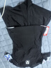 李宁（LI-NING）泳衣女士分体运动两件套聚拢显瘦海边度假温泉国风泳装082黑色XL 实拍图