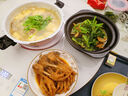 康佳（KONKA）康佳火锅暖菜板饭菜保温板家用热菜板圆形可旋转智能餐桌加热神器 70CM【电磁炉火锅款】白色大理石纹+电动旋转 实拍图