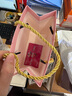 金隆兴礼品包装袋加厚手提包装纸袋生日婚礼伴手礼物礼品袋 粉色小号5个 实拍图