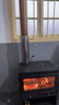 真火壁炉家用室内燃木柴烧柴火炉取暖器木材匠人暖炉铸铁农村冬天 50型带烧水适用30平方 实拍图