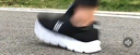 361°男鞋夏季软底运动鞋2025新款透气网面休闲鞋轻便旅游跑步鞋子男士 乌黑色/361度白 40 实拍图
