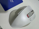 宜丽客（ELECOM） 无线鼠标蓝牙鼠标舒适握感人体工程学游戏商务办公鼠标右手笔记本台式电脑 蓝牙5.0笑脸 中号M白（静音 省电）环保纸盒装 实拍图