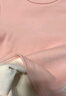 Classic Teddy精典泰迪儿童加绒打底衫男女童加厚保暖上衣中童半高领 粉色 110  实拍图
