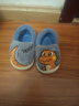幸福玛丽（Cheerful Mario）恐龙包跟儿童棉拖鞋男童冬季室内男孩小童家居鞋毛毛拖鞋宝宝棉鞋 实拍图