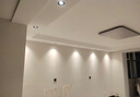 雷士（NVC）led家用牛眼小山丘射灯嵌入式客厅防眩无主灯商用走廊小孔灯桶灯 5W 三色 砂黑铝材开孔75-85mm 实拍图