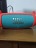 JBL CHARGE5 冲击波五代 便携蓝牙音箱+低音炮 户外防水音响 增强版赛道扬声器 毕业礼物 绿色 实拍图