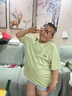 小猪托尼男童t恤速干衣儿童短袖纯色胖男童上衣夏季运动上衣青少年 实拍图
