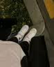 斯凯奇（Skechers）蕾丝熊|秋冬季女鞋熊猫鞋经典老爹鞋休闲鞋小白鞋11959 白色/WHT 36.5 尺码偏大，建议选小半码 实拍图
