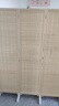 新中式竹编屏风入户门可移动折叠遮挡风水帘隔断墙客厅现代办公室 （加粗加厚 升级樟子松）送2种底座 矮款1.5米高40厘米宽一扇(3扇起拍) 实拍图