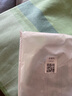 老粗布100纯棉床单单件宿舍单人全棉加厚床笠棉麻条纹被单三件套 【吸湿透气 亲肤舒睡】清新格绿 床单120x230cm【适用于0.9米床】 实拍图