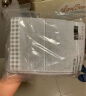 亚光毛巾埃及长绒棉A类加厚柔软吸水洗脸巾塞纳面巾3条装蓝/灰/棕 实拍图