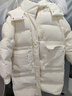 森马（Semir）羽绒服女长款三防防风保暖百搭2024冬季宽松连帽外套109724113022 实拍图