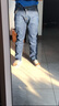 真维斯（JEANSWEST）牛仔裤男士加绒直筒宽松男裤冬季长裤弹力休闲裤子蓝色加绒33 实拍图