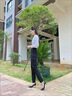冰丝哈伦裤女款夏季新款休闲裤女宽松显瘦萝卜裤高腰大码灯笼裤子 黑色【夏季冰丝哈伦裤】1918-1 2XL【建议120-135斤】 实拍图