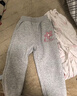 班尼路（Baleno）女童裤子2024冬季加绒加厚秋冬款女孩冬装保暖长裤儿童运动卫裤 实拍图