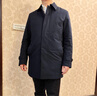 雅戈尔（YOUNGOR）风衣男翻领长款羽绒风衣聚酯纤维可脱卸羽绒内胆 VEYF429948FBA藏青 175/96A 实拍图