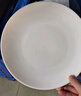 信基高格 XJ010浅式盘 10个/箱 10英寸密胺盘食堂自助餐盘打菜盘白色25cm 实拍图