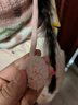 Lemonkid儿童帽子男孩女童秋冬季毛线护耳帽子围巾手套 蜜桃慕斯粉【帽子+围脖】 建议头围50-54cm，建议年龄3-8岁 实拍图