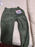 马登工装美式复古垂感灯芯绒长裤子男秋冬新款直筒修身显瘦男士休闲裤 松绿色 【灯草绒男裤厚款】 2XL 实拍图