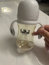 bibi babybox新生儿奶瓶防摔PPSU防胀气婴儿大宝宝0一6月123岁以上 280ml配LL孔+防喷吸嘴(12个月 PPSU 实拍图