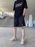 GENIOLAMODE短裤男宽松运动休闲五分裤简约系带百搭男士短裤 实拍图