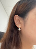 Warme Farben 高级感仿珍珠耳环女优雅时尚女法式复古小众生日礼物送女友 贝壳耳环 实拍图