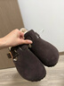 Devo的沃软木鞋休闲冬季毛加绒内里保暖包头勃肯鞋女鞋96008 深棕反绒皮+羊毛 42 （建议正码正拍） 实拍图