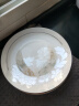 红牡丹 陶瓷金边米饭碗轻奢面碗汤碗家用景德镇餐具中式碗组合 一季花开描金8英寸月光盘4个 实拍图