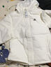 adidas 保暖鸭绒连帽羽绒服男女同款阿迪达斯官方轻运动 白色   XS 实拍图