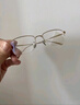 蔡司（ZEISS）镜片金丝纯钛半框近视眼镜男可配度数斯文痞帅散光眼睛高级感女 金色【轻钛斯文半框】 眼镜框【免邮试戴赠运费险】 实拍图