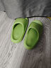 果洛菲（GUOLUOFEI）踩屎感拖鞋男夏季厚底eva浴室情侣凉拖鞋女款可外穿 绿色 36-37 实拍图