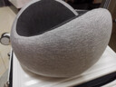 RELAXDUCK鸵鸟u形枕头颈枕护颈U型枕旅游坐车脖子靠枕睡觉飞机便携式旅行枕 围脖蜗牛旅行枕【浅灰】 实拍图