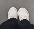 安踏女鞋运动鞋女夏季软底网面鞋鞋子女厚底增高小白鞋女百搭老爹鞋 泥沙灰/象牙白 小千禧 38 实拍图