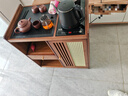 木马人移动茶桌家用小茶台竹木茶车茶几茶具套装自动烧水壶一体茶水柜 乌金石面板*65长+防烫电器 实拍图