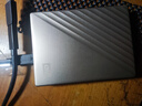 西部数据（WD）4TB 移动硬盘type-c Ultra系列 2.5英寸 金 机械硬盘 笔记本电脑外接加密兼容Mac 大容量家庭存储 实拍图