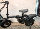 凤凰折叠电动自行车超轻成人助力便携代驾车代步车新国标锂电池电瓶车 旗舰版-进口级电芯-10A纯电20-30KM 实拍图