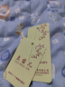 豆苗儿宝宝棉衣服纯棉花新生婴儿手工棉袄加厚保暖内胆幼儿内穿棉服儿童上衣秋冬季一周岁 蓝色狮子 90码推荐年龄1-2岁 实拍图