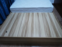 百瑞熙 床 双人床现代简约经济型板式床榻榻米高箱储物床 浅胡桃色1.5米*2米 床 配套10cm厚床垫 实拍图