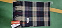 恒源祥100纯羊毛围巾男女通用秋冬季保暖围脖时尚格子情侣英伦休闲长巾 F012# 均码 实拍图